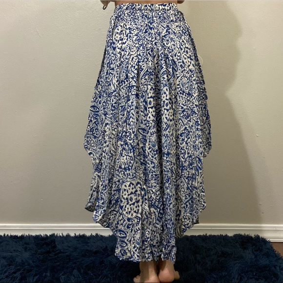 Maxi skirt skirt side slit asymmetrical - Picture 9 of 15
